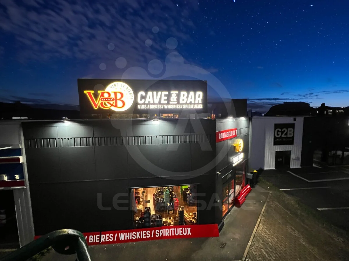 Enseigne lumineuse LED Colmar