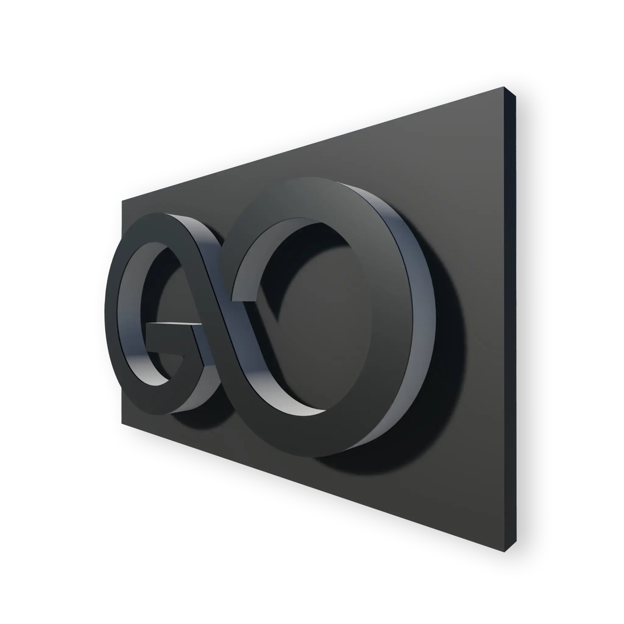 Modèle G08 - Lettres rétroéclairées halo Colmar