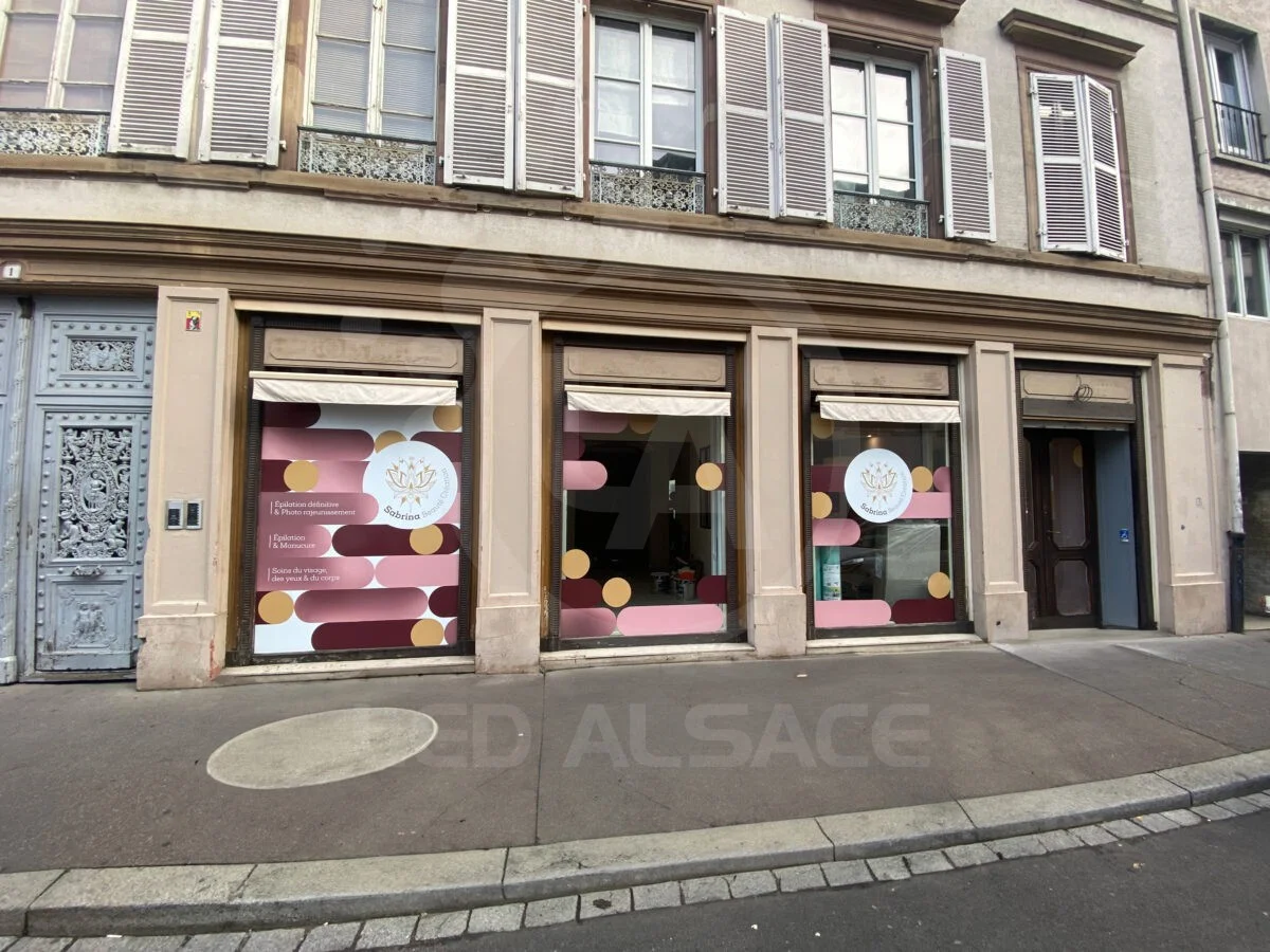 Impression grand format bâche kakémono Colmar