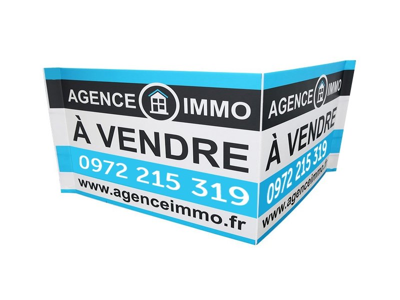 Panneau Akylux alvéolaire chantier immobilier Strasbourg